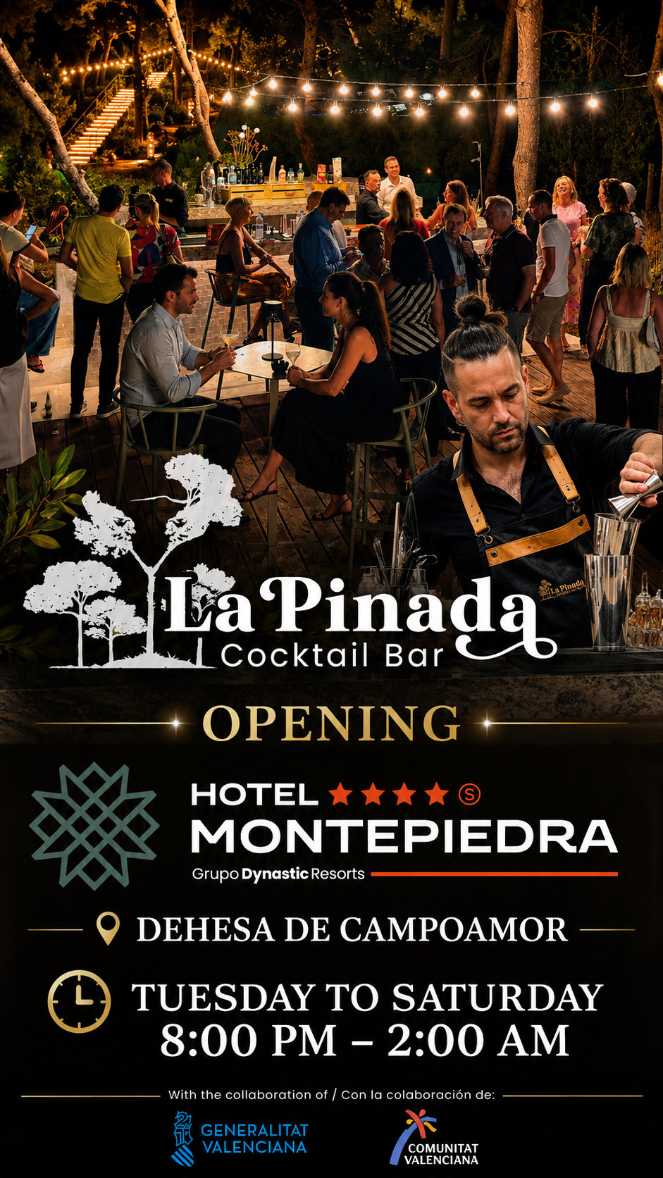 Montepiedra Hotel - La Pinada Cocktail Bar