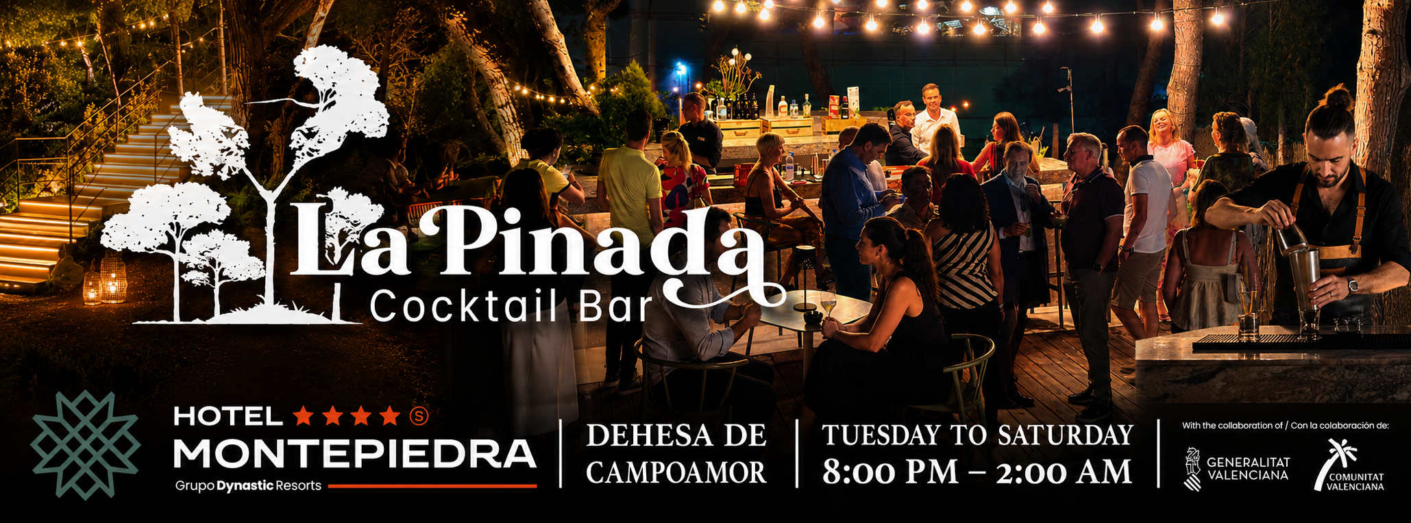 Montepiedra Hotel - La Pinada Cocktail Bar