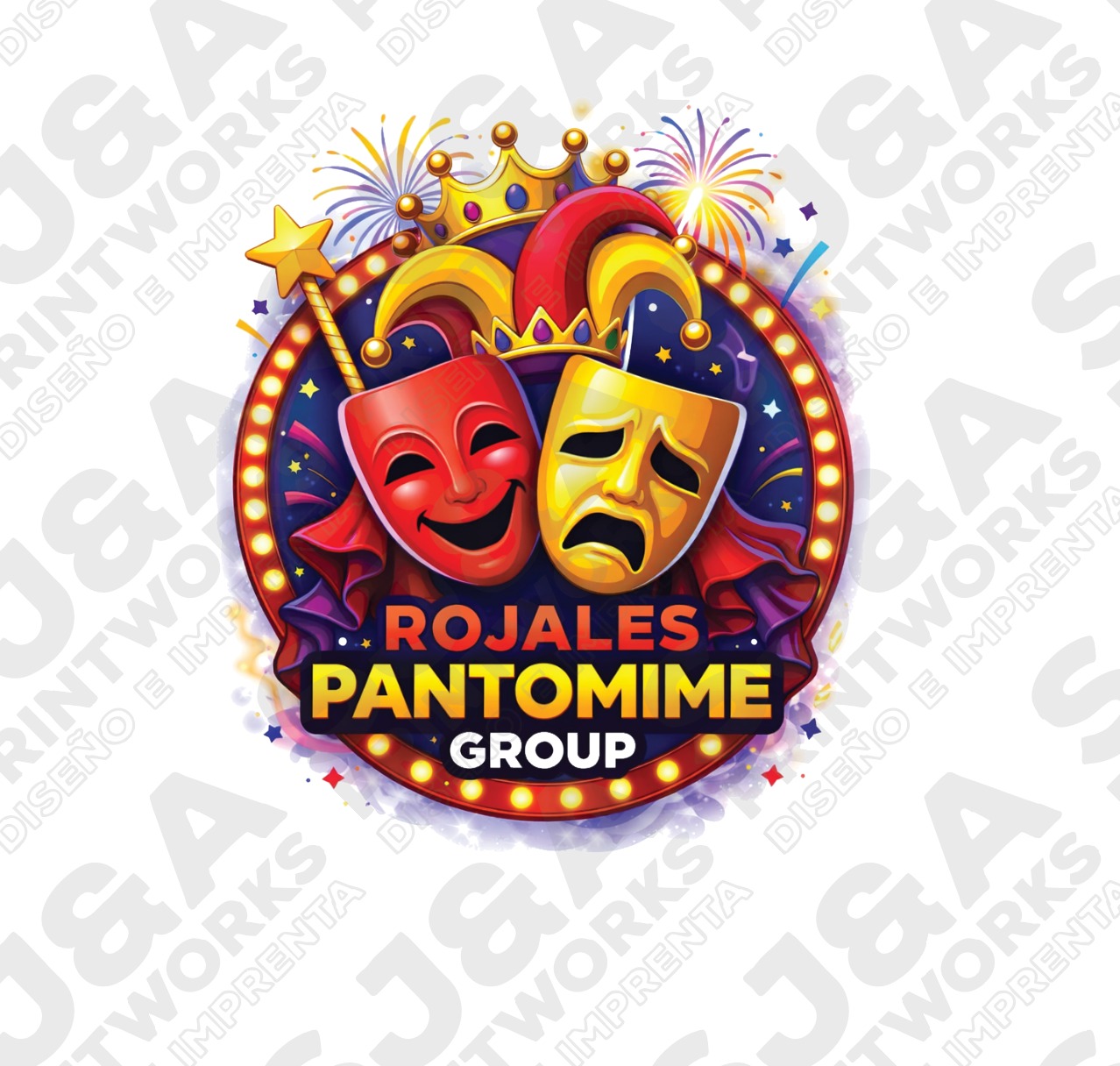 Rojales Pantomime Group  Logo